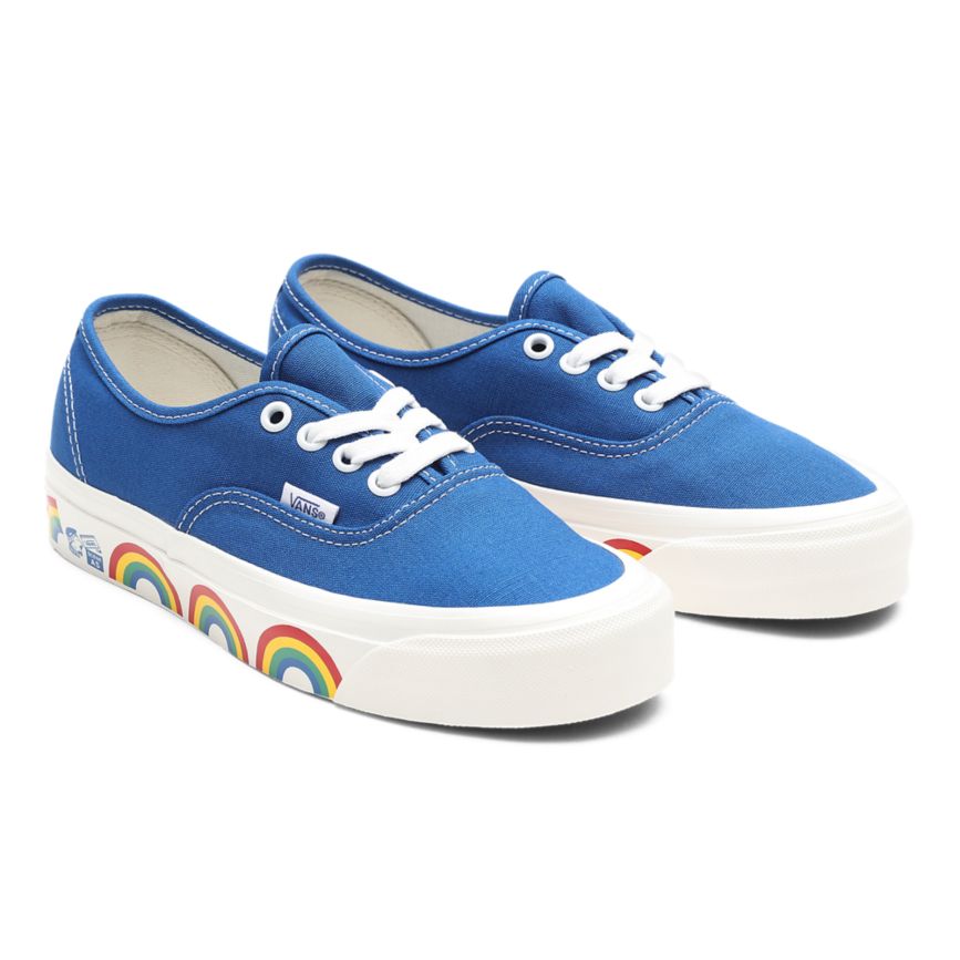 Vans Anaheim Factory Authentic 44 DX Dam Blå - Vans Classics Online (MOEIQ8164)